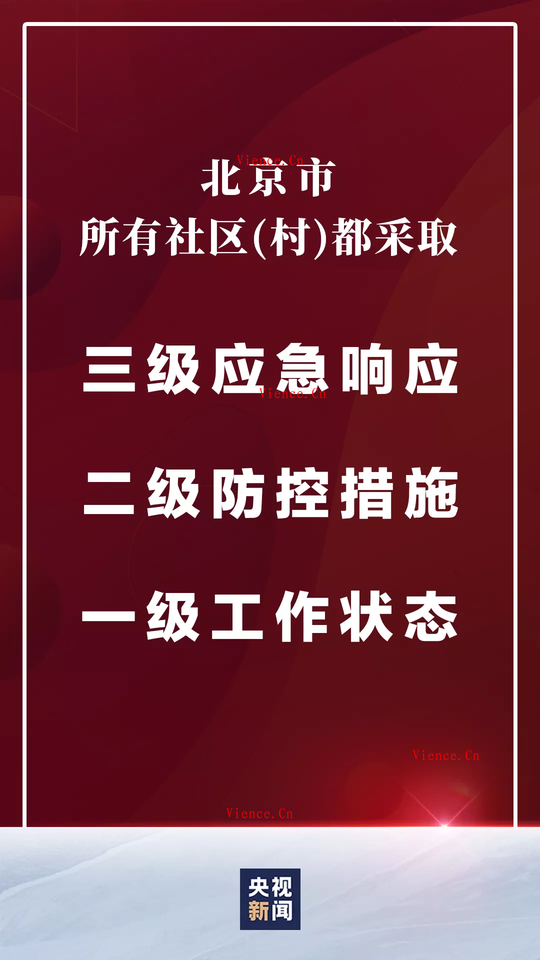 北京全市社区防控工作进入战时状态!病疫未结束,防控别大意!