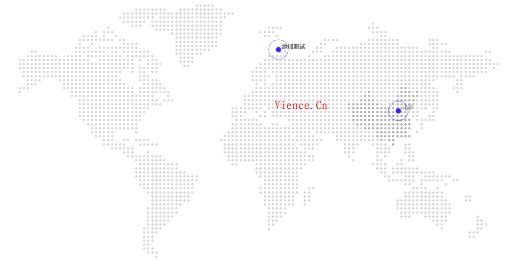 地域分布标点源码